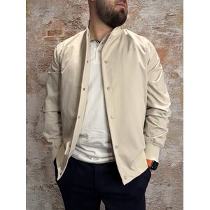 Pure Path Travel Stretch Bomber Jacket Sand Pure Path Travel Stretch Bomber Jacket Sand