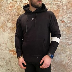 Donza hoodie black/white