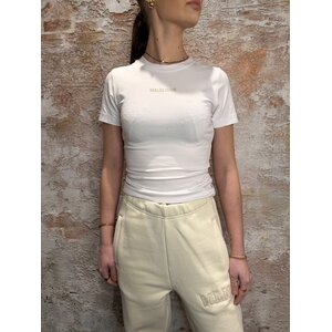 Malelions Fitted T-Shirt White