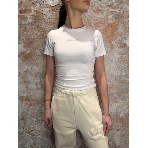 Malelions Fitted T-Shirt White