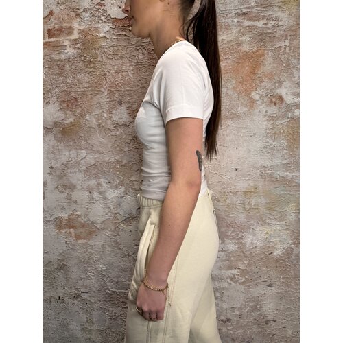 Malelions Fitted T-Shirt White