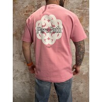 Bold Emblem T-shirt Pink