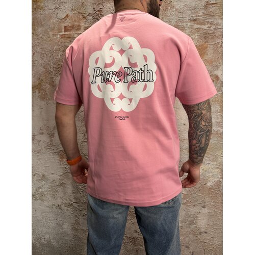 Pure Path Bold Emblem T-shirt Pink Pure Path Bold Emblem T-shirt Pink