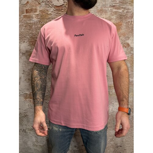 Pure Path Bold Emblem T-shirt Pink Pure Path Bold Emblem T-shirt Pink
