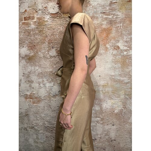 Nikkie Porlamar Top Travertine