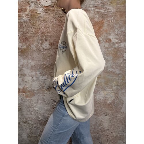 Equalité Fontain Oversized Longsleeve White