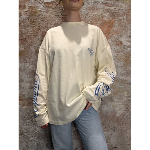Equalité Fontain Oversized Longsleeve White