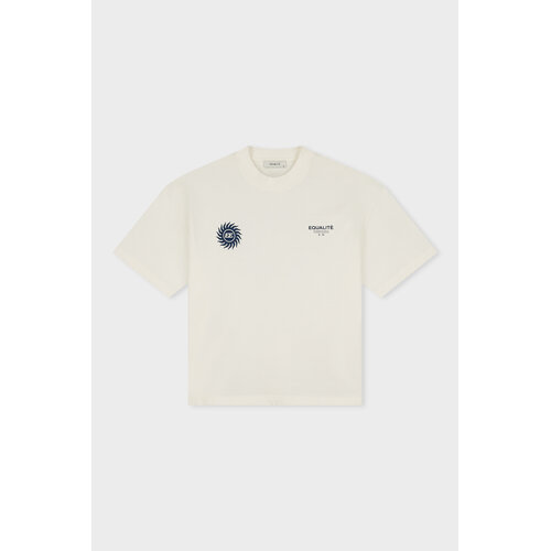 Equalité Sunny Boxy Tee Off White Navy