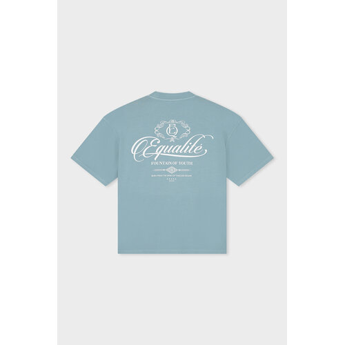 Equalité Yuki Boxy Tee Washed Light Blue