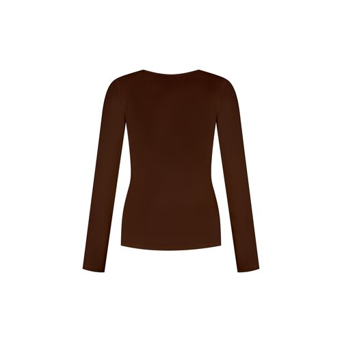 Malelions V-Neck Top Chocolate