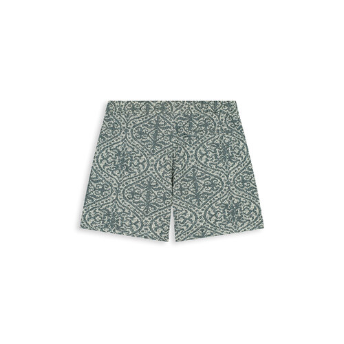 Pure Path Jacquard Pattern Shorts Emerald