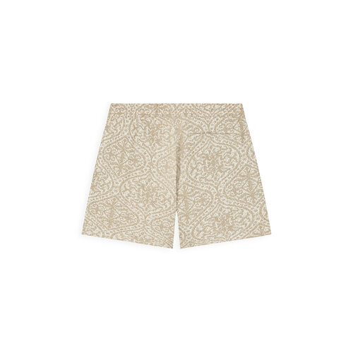 Pure Path  Jacquard Pattern Shorts Sand