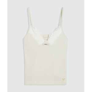 Josh V River Halter Top Creme White