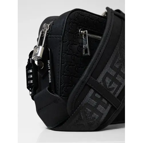 Xplct Studios Ivory Bag Suede Black