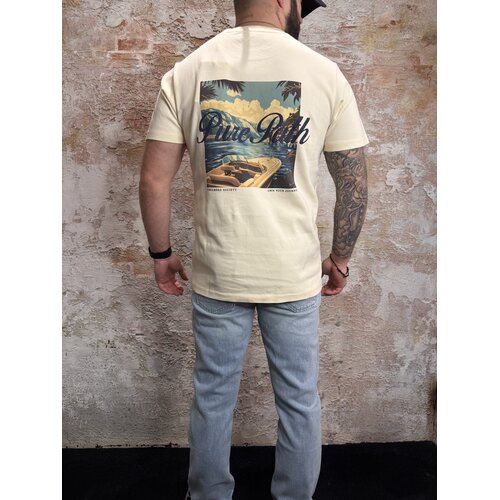 Pure Path Riva View T-Shirt Ecru