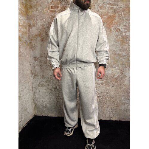 Equalité Oversized Track Jacket Grey Melange