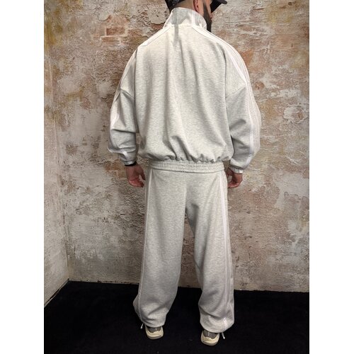 Equalité Oversized Track Jacket Grey Melange