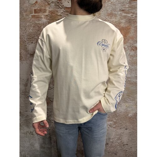 Equalité Fontain Oversized Longsleeve White