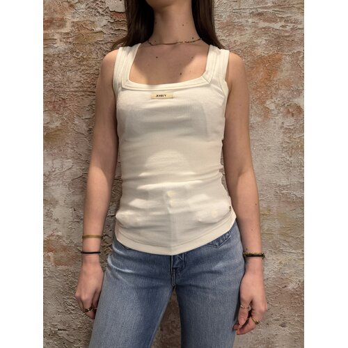 Josh V Dieda Halter T-Shirt Off White