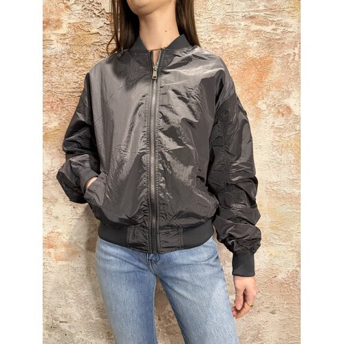 Airforce Waxed Crinckle Bomber Gun Metal Airforce Waxed Crinckle Bomber Gun Metal