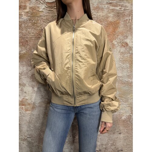 Airforce Waxed Crinckle Bomber Oxford Tan Airforce Waxed Crinckle Bomber Oxford Tan