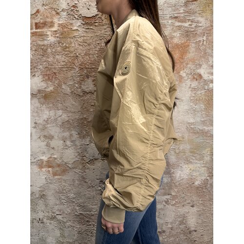 Airforce Waxed Crinckle Bomber Oxford Tan Airforce Waxed Crinckle Bomber Oxford Tan