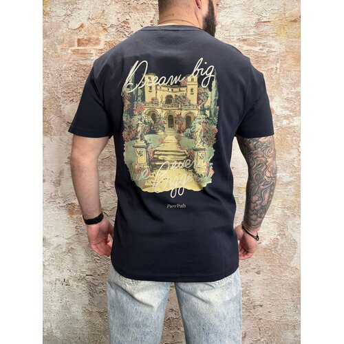 Pure Path Mansion T-shirt Dark Navy