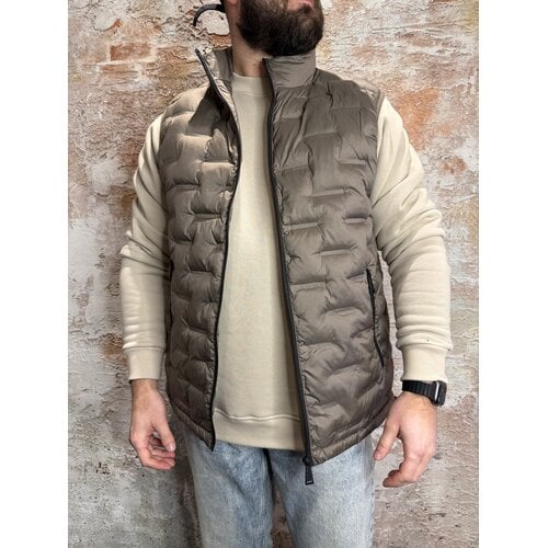 Malelions Aerotech Quilted Vest Khaki