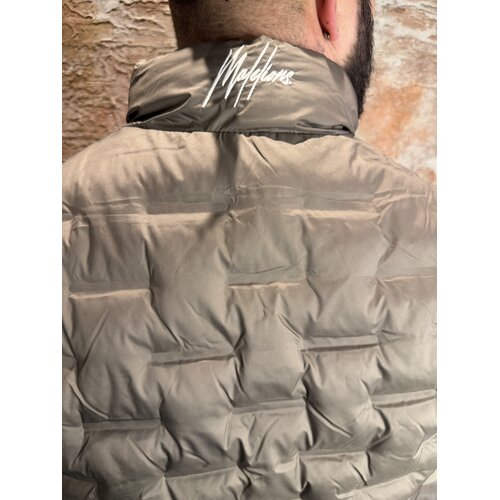 Malelions Aerotech Quilted Vest Khaki