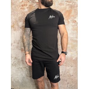 Malelions Logo Raglan T-Shirt Black