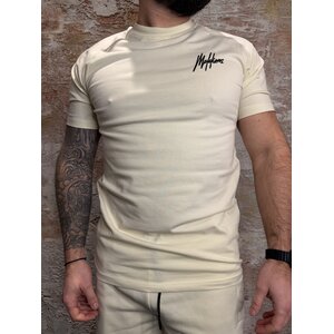 Malelions Logo Raglan T-Shirt Off White