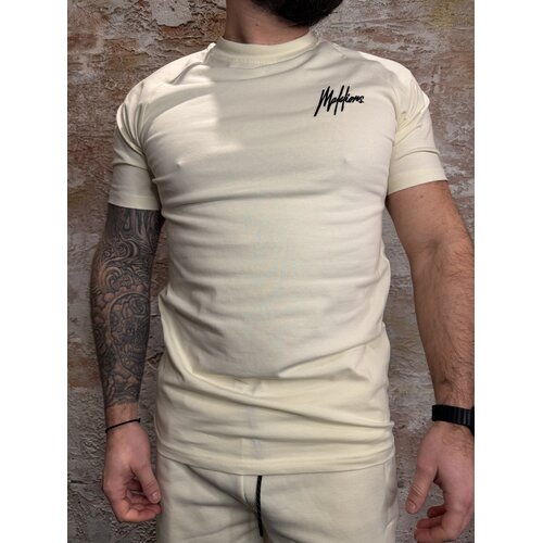 Malelions Logo Raglan T-Shirt Off White