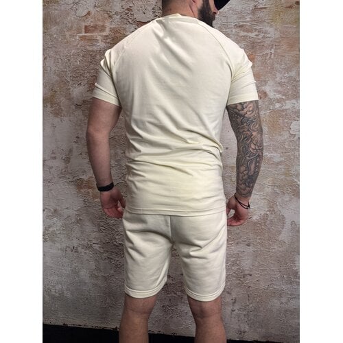 Malelions Logo Raglan T-Shirt Off White