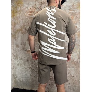 Malelions Regular T-Shirt Khaki