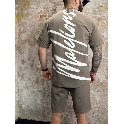 Malelions Regular T-Shirt Khaki
