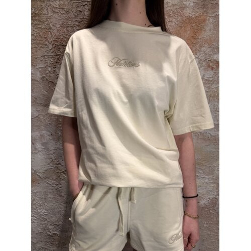 Malelions Women Kylie T-Shirt Cream