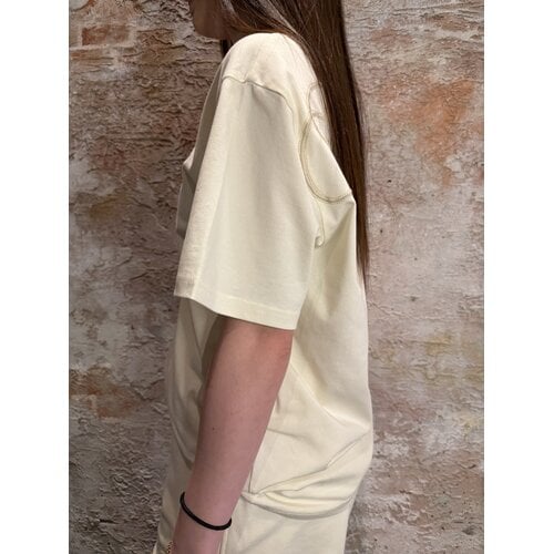 Malelions Women Kylie T-Shirt Cream