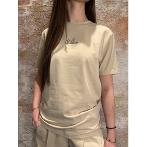 Malelions Kiki T-Shirt Sand Dark Sand
