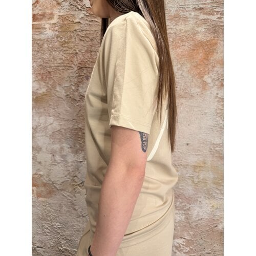 Malelions Kiki T-Shirt Sand Dark Sand