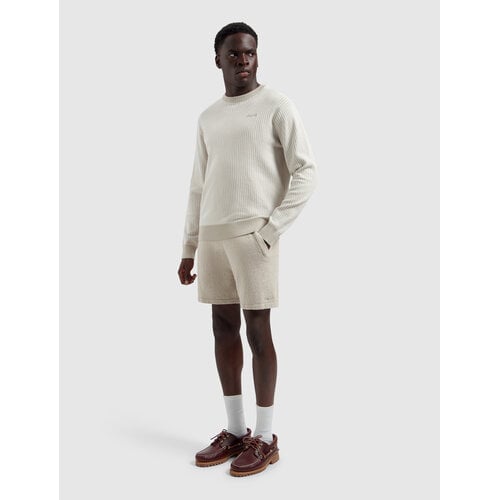 Pure Path Towel Bouclé Knitted Shorts Sand