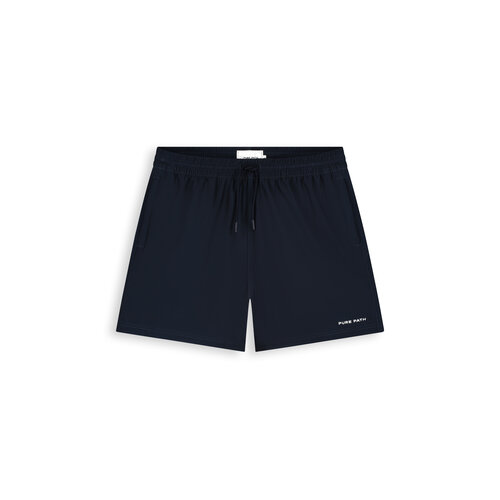 Pure Path Wordmark Swimshorts Navy