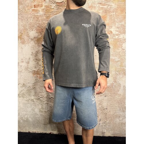 Equalité Sunny Oversized Longsleeve Grey Equalité Sunny Oversized Longsleeve Grey