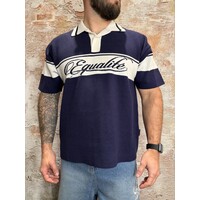 Jaden Knit Polo Navy
