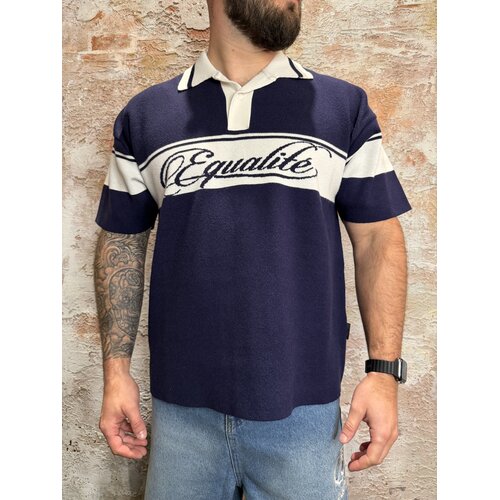 Equalité Jaden Knit Polo Navy