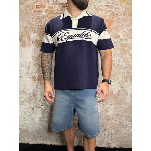 Equalité Jaden Knit Polo Navy Equalité Jaden Knit Polo Navy