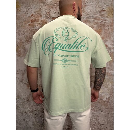 Equalité Yuki Boxy Tee Light Green