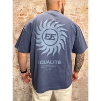 Sunny Boxy Tee Navy