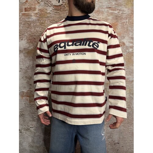 Equalité Celeste Striped Longsleeve Tee