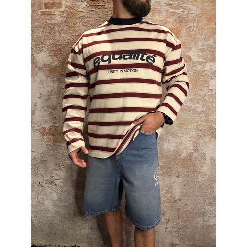 Equalité Celeste Striped Longsleeve Tee