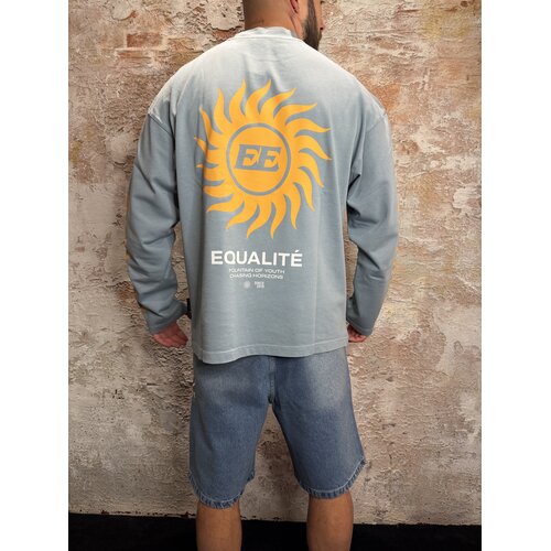 Equalité Sunny Oversized Longsleeve Blue Equalité Sunny Oversized Longsleeve Blue